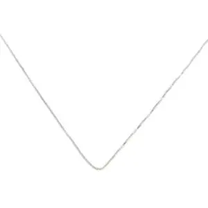 Ezüst Kocka lánc /vékony/ 45cm