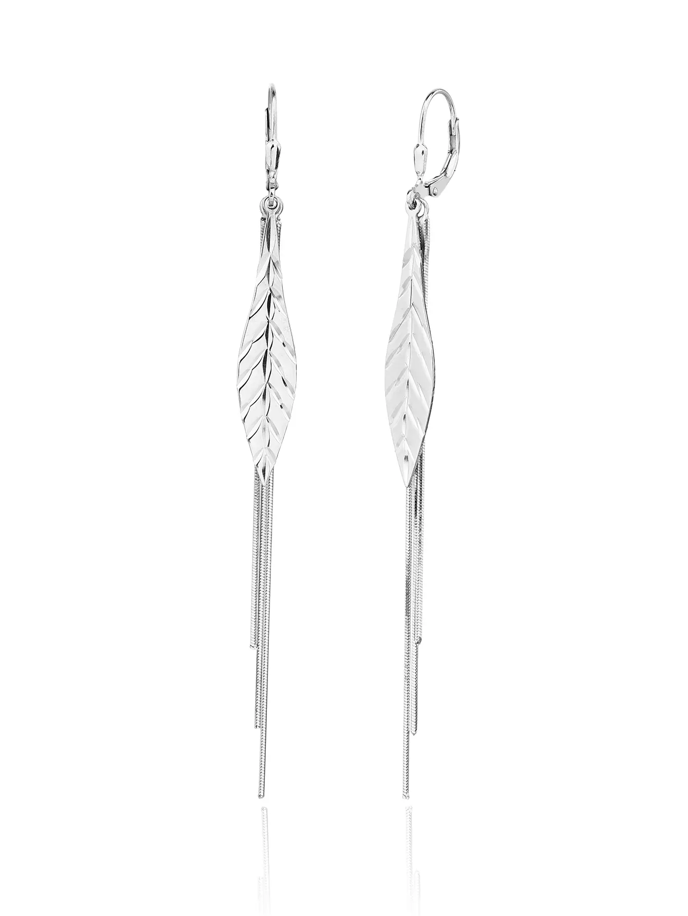 Levélmintás lógós fülbevaló_2